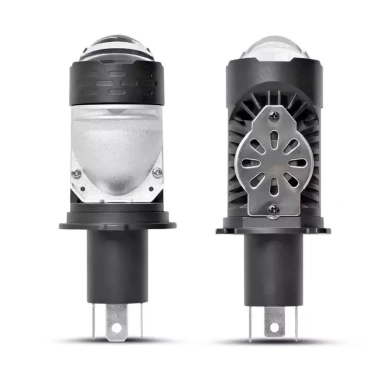 MONQIQI Bóng pha LED ô tô, xe máy V50 Cải tiến V22 Ultra 65W Siêu sáng H4 4