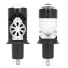 MONQIQI Bóng pha LED ô tô, xe máy V50 Cải tiến V22 Ultra 65W Siêu sáng H4 9