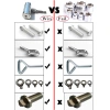 MONQIQI Cờ Lê Vặn Đai 7-19mm Đa Năng Bộ Đầu Khẩu Vít - Giá Ưu Đãi 62.720₫ 6