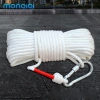 MONQIQI Dây lõi thép 8mm cứu hộ & leo trèo – móc thép 2 đầu, chỉ 120.000₫