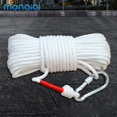 MONQIQI Dây lõi thép 8mm cứu hộ & leo trèo – móc thép 2 đầu, chỉ 120.000₫ MONQIQI Dây lõi thép 8mm cứu hộ & leo trèo – móc thép 2 đầu, chỉ 120.000₫