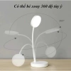 MONQIQI Đèn Bàn Học 1.200mAh Nhỏ Gọn, Tích Điện Bền Lâu, Chống Mỏi Mắt, Đọc Sách - Giá 51.000 VND 2