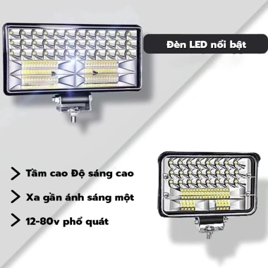 MONQIQI Đèn pha địa hình LED chống nước, thanh đèn làm việc xe hơi 130.000₫ 4 MONQIQI Đèn pha địa hình LED chống nước, thanh đèn làm việc xe hơi 130.000₫ 4