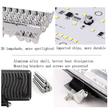 MONQIQI Đèn pha địa hình LED chống nước, thanh đèn làm việc xe hơi 130.000₫ 8 MONQIQI Đèn pha địa hình LED chống nước, thanh đèn làm việc xe hơi 130.000₫ 8
