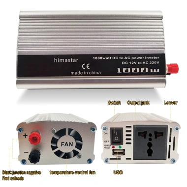 MONQIQI Inverter 12V sang 220V - Bộ chuyển đổi điện 12V 220V, giá chỉ 145.000₫ 7
