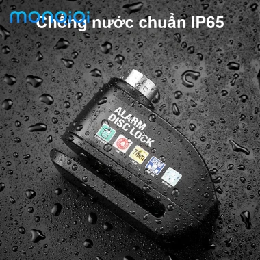 MONQIQI Khóa phanh đĩa báo động xe máy khóa đĩa chống trộm, giá chỉ 140.000 VND MONQIQI Khóa phanh đĩa báo động xe máy khóa đĩa chống trộm, giá chỉ 140.000 VND