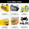 MONQIQI Khóa phanh đĩa báo động xe máy khóa đĩa chống trộm, giá chỉ 140.000 VND 4