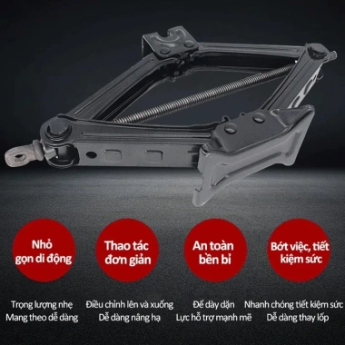 MONQIQI Kích thay lốp ô tô, nâng dễ dàng, tải trọng 3t/2t/1,5t/0,8t - Giá chỉ 50.000đ 4