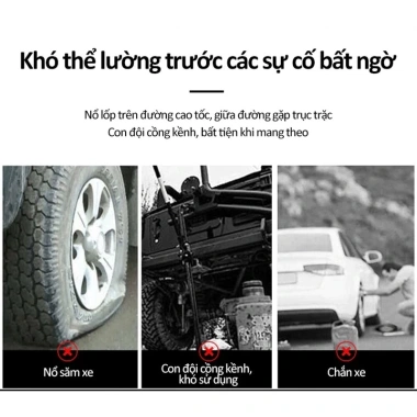 MONQIQI Kích thay lốp ô tô, nâng dễ dàng, tải trọng 3t/2t/1,5t/0,8t - Giá chỉ 50.000đ 9