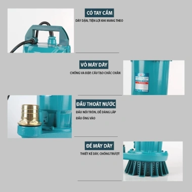 MONQIQI Máy bơm chìm GGG chính hãng - Siêu bền, siêu mạnh, giảm còn 600.000₫ 6