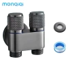 MONQIQI Máy giặt 1 vào 2 ra, vòi đôi, chặn nước tự động, kháng gỉ – 80.000đ 2