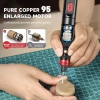 MONQIQI Máy mài điện đa chức năng 170k Đánh bóng, khắc cầm tay, công suất cao cho gia dụng 4