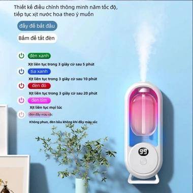 MONQIQI Máy phun tinh dầu tự động - Làm thơm phòng, khử mùi, chỉ 29.900 VND 2
