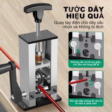 MONQIQI Máy tách dây đồng và nhôm phế liệu 1-25mm Tách nhanh Giá 80.000 VND 3