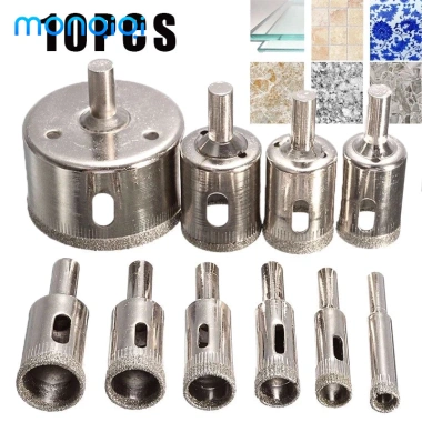 MONQIQI Mũi khoan kính 6-60mm cho bê tông, gạch, đá - Giá ưu đãi 80.000 VND