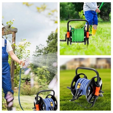 MONQIQI Ống ba lớp rửa xe 10-30m - Khung con lăn và bộ kết nối, giảm giá 210k 8