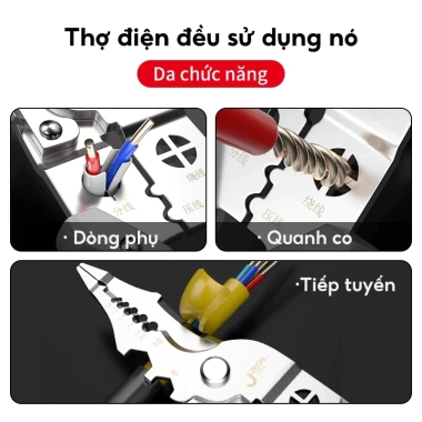 MONQIQI Phần cứng cắt dây đa năng - công cụ sửa chữa điện chuyên nghiệp, chống trượt, bền, giá chỉ 51.000₫ 7 MONQIQI Phần cứng cắt dây đa năng - công cụ sửa chữa điện chuyên nghiệp, chống trượt, bền, giá chỉ 51.000₫ 7
