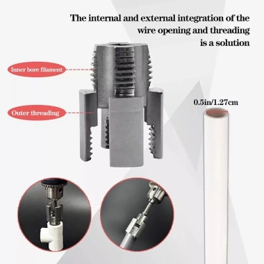 MONQIQI PPR 2-in-1 4/6 điểm PRP - Ống nước lỗ khoan ren, phù hợp điện, 31.400₫ 6 MONQIQI PPR 2-in-1 4/6 điểm PRP - Ống nước lỗ khoan ren, phù hợp điện, 31.400₫ 6