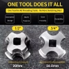 MONQIQI PPR 2-in-1 4/6 điểm PRP - Ống nước lỗ khoan ren, phù hợp điện, 31.400₫ 9