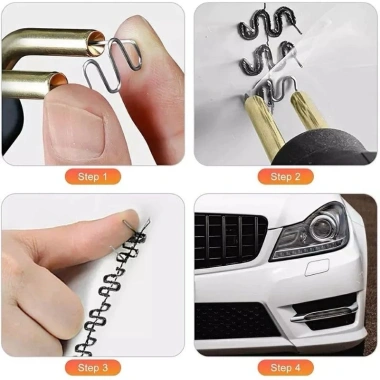 MONQIQI Túi 500 Ghim Hàn Nhựa Cản Trước & Cản Sau Xe Hơi, Xe Máy – Giá 90.000 VNĐ 7 MONQIQI Túi 500 Ghim Hàn Nhựa Cản Trước & Cản Sau Xe Hơi, Xe Máy – Giá 90.000 VNĐ 7