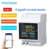 MONQIQI Wifi 6 Đo Năng Lượng 110V/220V 100A, Bộ Điều Khiển LCD, Hệ Số Công Suất, Giá Ưu Đãi 190.000 VND