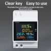 MONQIQI Wifi 6 Đo Năng Lượng 110V/220V 100A, Bộ Điều Khiển LCD, Hệ Số Công Suất, Giá Ưu Đãi 190.000 VND 2