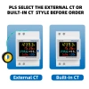 MONQIQI Wifi 6 Đo Năng Lượng 110V/220V 100A, Bộ Điều Khiển LCD, Hệ Số Công Suất, Giá Ưu Đãi 190.000 VND 8