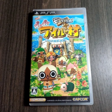 Monster Hunter Diary Poka Poka Airu Village PSP Nhật Fullbox - Giá chỉ 300.000₫, giá gốc 372.000₫