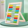 Montessori Bàn Tính Số Học 100 Hạt - Đồ Chơi Giáo Dục Mầm Non, Quà Tặng Bé 1 Cái 5