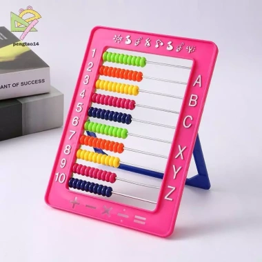 Montessori Bàn Tính Số Học 100 Hạt - Đồ Chơi Giáo Dục Mầm Non, Quà Tặng Bé 1 Cái 7