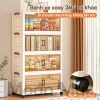 Moon Tủ Đựng Đồ Gấp Đa Năng 50-80cm Nhiều Tầng Nhựa Bánh Xe - Quần Áo Trẻ Em 379.000 VND 3