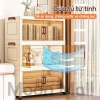 Moon Tủ Đựng Đồ Gấp Đa Năng 50-80cm Nhiều Tầng Nhựa Bánh Xe - Quần Áo Trẻ Em 379.000 VND 4