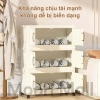 Moon Tủ Đựng Đồ Nếp Gấp Dung Tích Bánh Xe - Lưu Trữ Quần Áo, Bếp Nhựa Giá 199.000 8