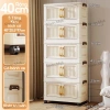 Moon Tủ Đựng Đồ Nếp Gấp Dung Tích Bánh Xe - Lưu Trữ Quần Áo, Bếp Nhựa Giá 199.000 10