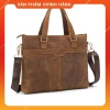 MoonLeather Cặp da bò thật cao cấp ZKC04 - Lịch lãm sang trọng, thiết kế tinh tế
