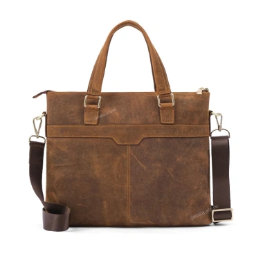 MoonLeather Cặp da bò thật cao cấp ZKC04 - Lịch lãm sang trọng, thiết kế tinh tế 3