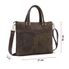 MoonLeather Cặp da bò thật cao cấp ZKC04 - Lịch lãm sang trọng, thiết kế tinh tế 7