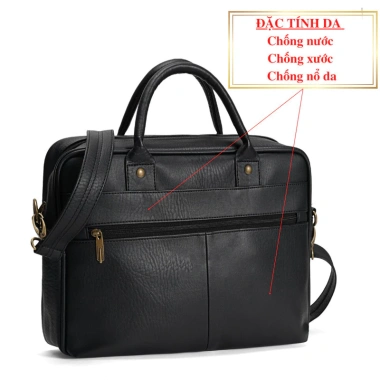 MoonLeather Cặp da công sở nam đựng laptop, lịch lãm, giảm giá 360k 3