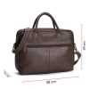 MoonLeather Cặp da công sở nam đựng laptop, lịch lãm, giảm giá 360k 7