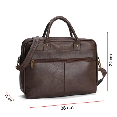 MoonLeather Cặp da công sở nam đựng laptop, lịch lãm, giảm giá 360k 7