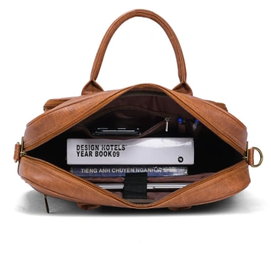 MoonLeather Cặp da công sở nam đựng laptop, lịch lãm, giảm giá 360k 8