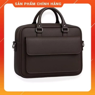 MoonLeather Cặp xách công sở cỡ lớn, đựng laptop 15.6 inch, nhiều ngăn rộng rãi - 500k