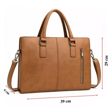 MoonLeather Cặp xách công sở da cao cấp, thanh lịch sang trọng - Giá chỉ 690.000đ 3