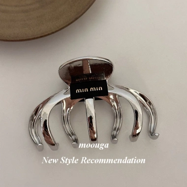Moouga Kẹp Tóc Đầu Lưng Cá Mập Cao Cấp - Độc Đáo, Giữ Tóc Dày Vững Bền 10