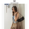 MOSSDOOM Delfa Bag - Túi Đeo Vai Da Lộn Phong Cách Pháp Cổ Điển, Giá 389.000 VNĐ 6