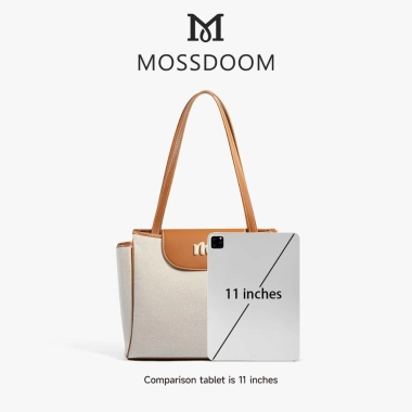 MOSSDOOM Zuri Bag Túi Đeo Vai Nữ Dung Tích Lớn, Nhiều Ngăn, Phù Hợp Đi Làm 469.000đ