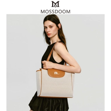 MOSSDOOM Zuri Bag Túi Đeo Vai Nữ Dung Tích Lớn, Nhiều Ngăn, Phù Hợp Đi Làm 469.000đ