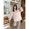 MOSTUDIO ẢNH THẬT áo nỉ thêu gấu Bear, quần kẻ caro form Hàn Quốc - chỉ 174k 5