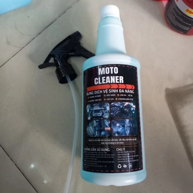 MOTO Cleaner nước rửa xe, vệ sinh lốc máy, nhông sên dĩa, dây sườn, tặng vòi xịt 5 MOTO Cleaner nước rửa xe, vệ sinh lốc máy, nhông sên dĩa, dây sườn, tặng vòi xịt 5
