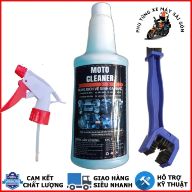 MOTO Cleaner nước rửa xe, vệ sinh lốc máy, nhông sên dĩa, dây sườn, tặng vòi xịt 9 MOTO Cleaner nước rửa xe, vệ sinh lốc máy, nhông sên dĩa, dây sườn, tặng vòi xịt 9